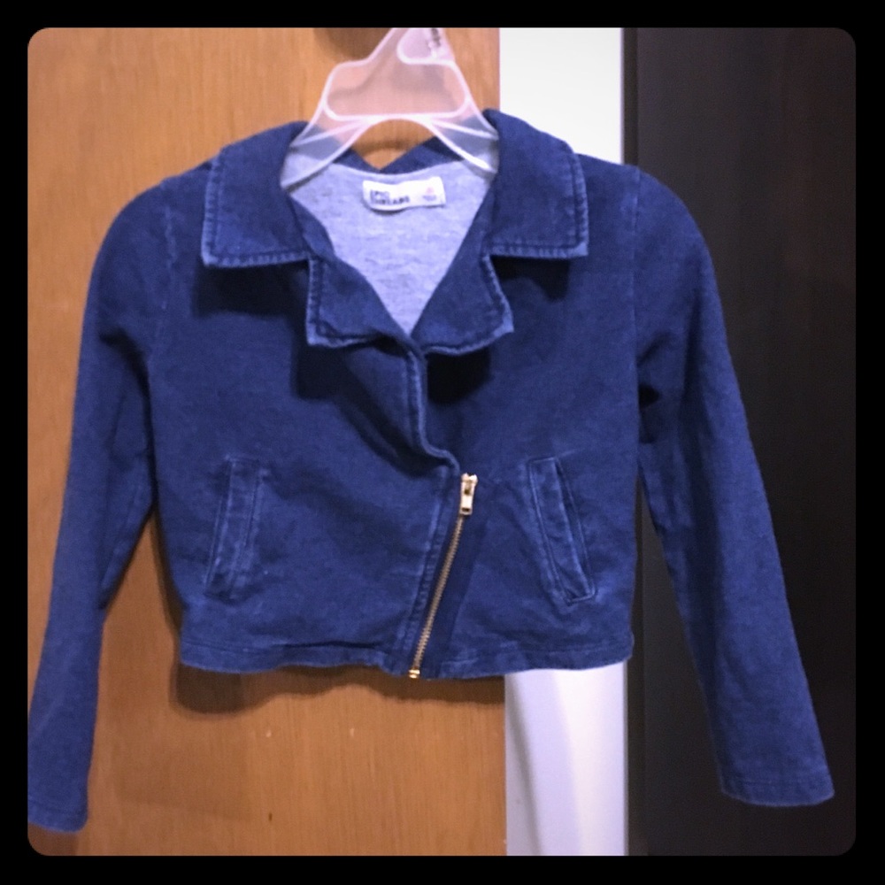 Epic Threads retro cropped jean jacket!